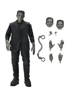 Titelseite 10 NECA Frankensteins Monster - Ultimate Monster Actionfigur (schwarz/weiß)