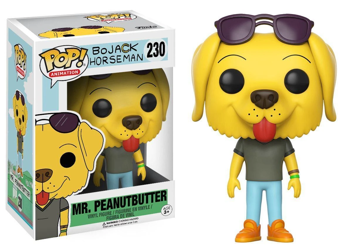 FUNKO POP! - BoJack Horseman - Mr. Peanutbutter Figur 1 FUNKO POP! - BoJack Horseman - Mr. Peanutbutter Figur