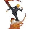 One Piece Figuarts Zero Figur - Sanji Diable Jambe Prem. Hachis