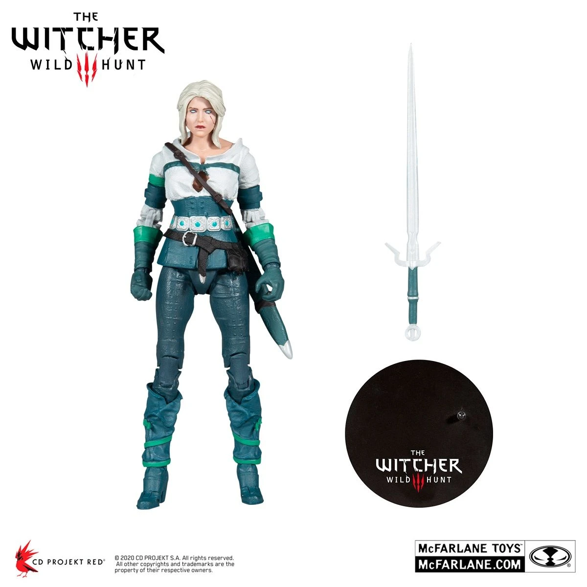 The Witcher 3 Wild Hunt - Ciri (Elder Blood) Actionfigur 1 The Witcher 3 Wild Hunt - Ciri (Elder Blood) Actionfigur