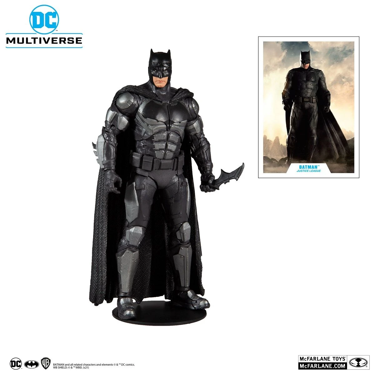 DC Justice League Movie - Batman - Actionfigur 1 DC Justice League Movie - Batman - Actionfigur