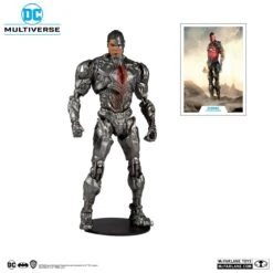 Titelseite 18 DC Justice League Movie - Cyborg - Actionfigur