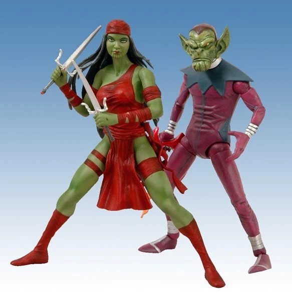 Diamond Select Marvel Select - Skrull Elektra Special Collector Edition Figur 1 Diamond Select Marvel Select - Skrull Elektra Special Collector Edition Figur