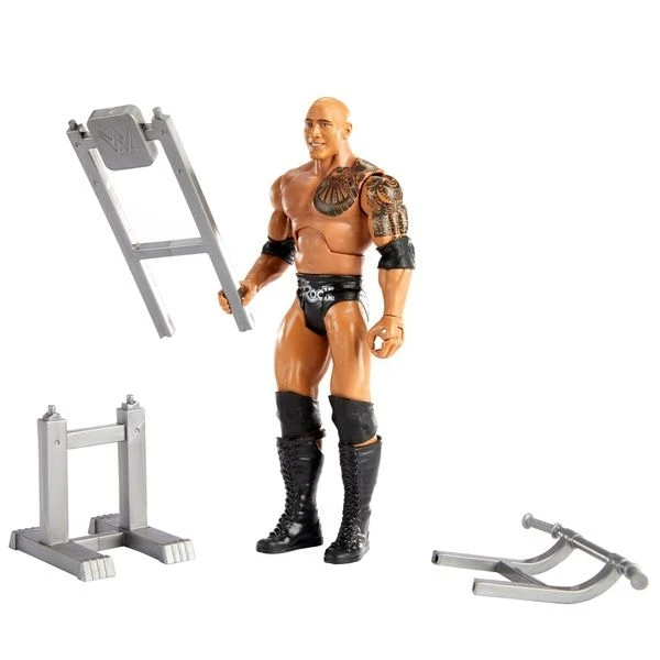 MATTEL WWE Wrekkin - The Rock Actionfigur 3 MATTEL WWE Wrekkin - The Rock Actionfigur – Bild 3