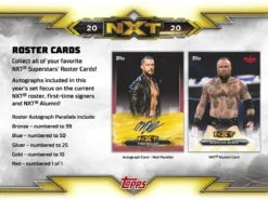 Topps - WWE NXT Hobby Booster Display 2020 (EN) -Spielzeugverkauf 2020 topps wwe nxt 3