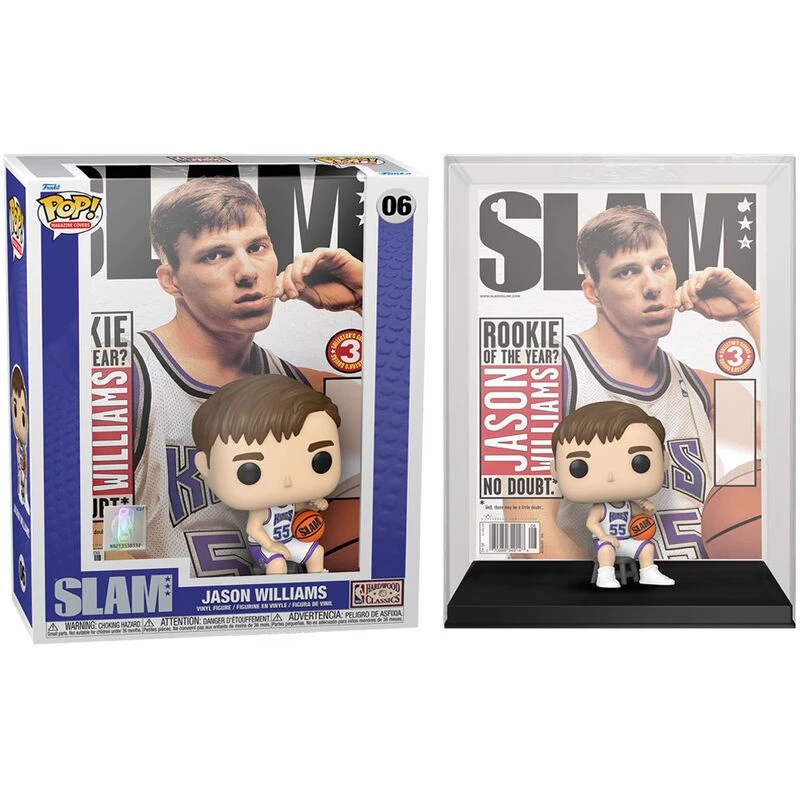 FUNKO POP! - Jason Williams Figur - NBA Sacramento Kings (Cover Slam) 1 FUNKO POP! - Jason Williams Figur - NBA Sacramento Kings (Cover Slam)