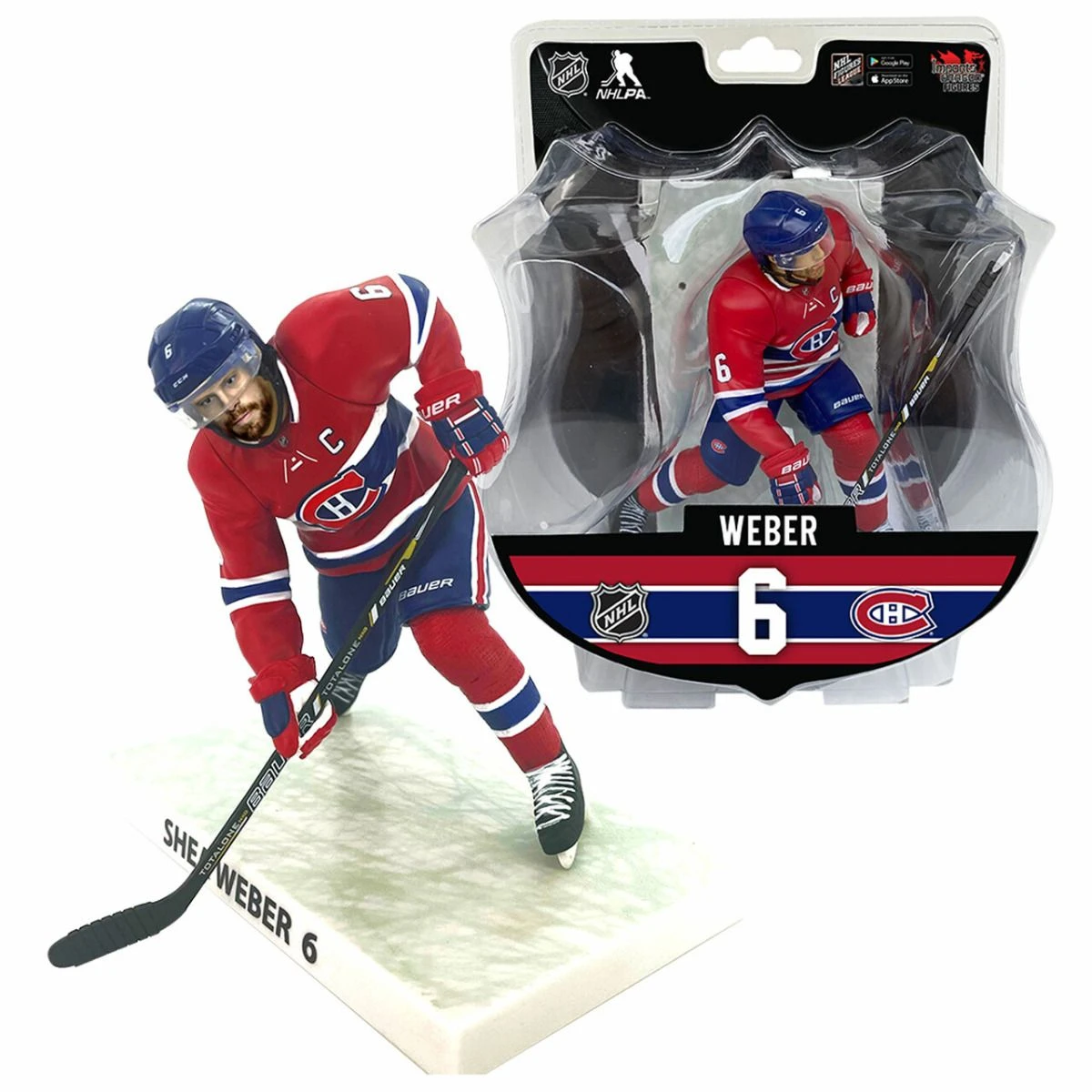 NHL - Montreal Canadiens - Shea Weber - Figur 2 NHL - Montreal Canadiens - Shea Weber - Figur – Bild 2