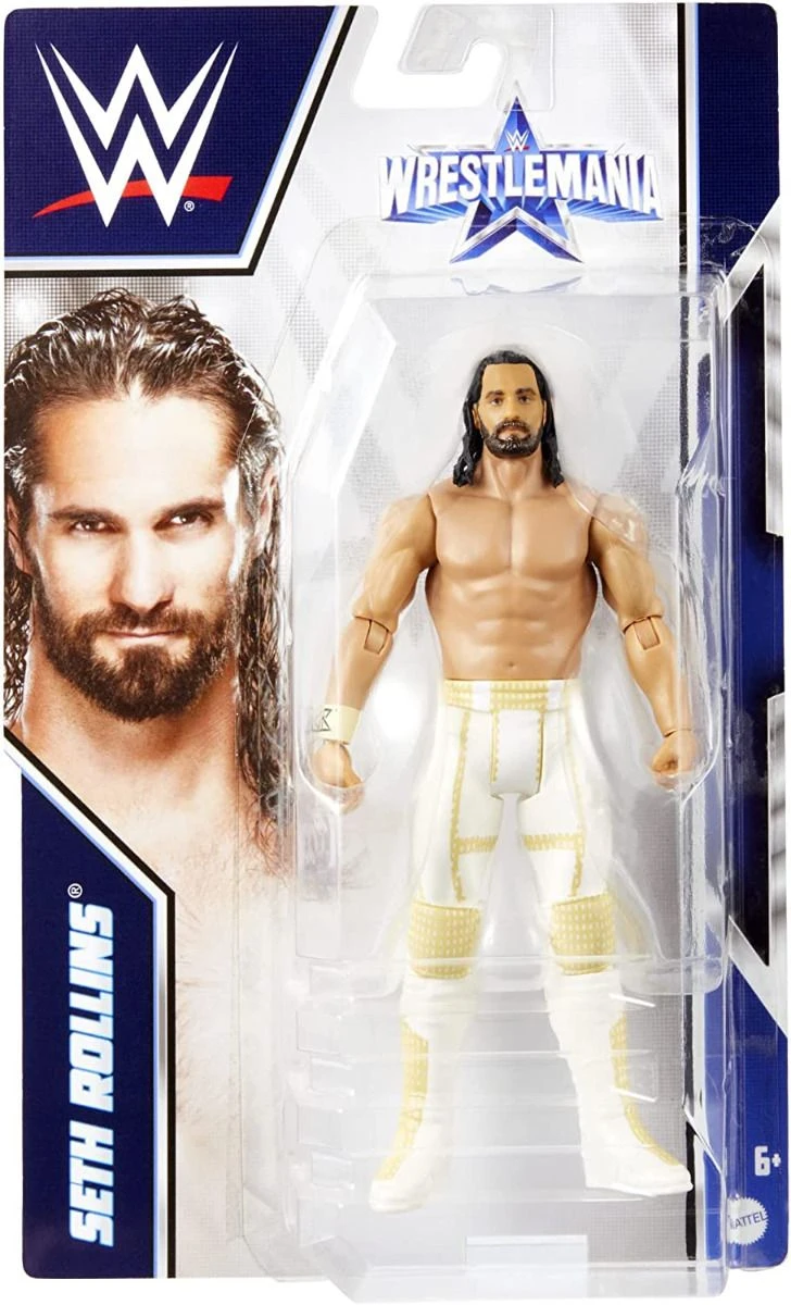 MATTEL WWE Wrestlemania - Seth Rollins Actionfigur 2 MATTEL WWE Wrestlemania - Seth Rollins Actionfigur – Bild 2