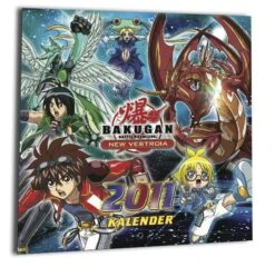 Panini Bakugan II - New Vestroia Wand-Kalender 2011