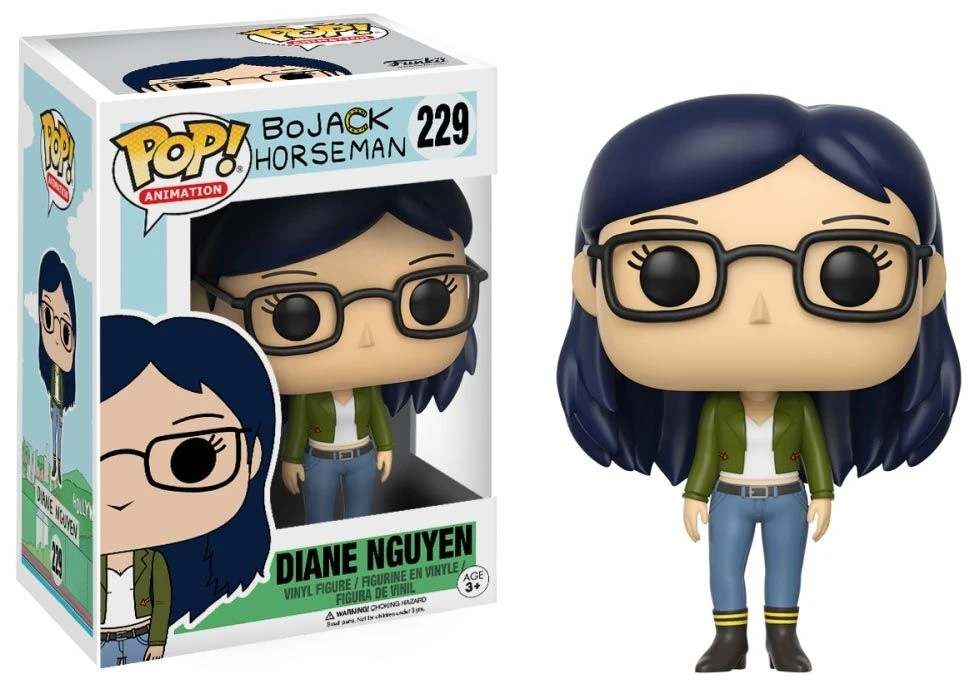 FUNKO POP! - BoJack Horseman - Diane Nguyen Figur 1 FUNKO POP! - BoJack Horseman - Diane Nguyen Figur