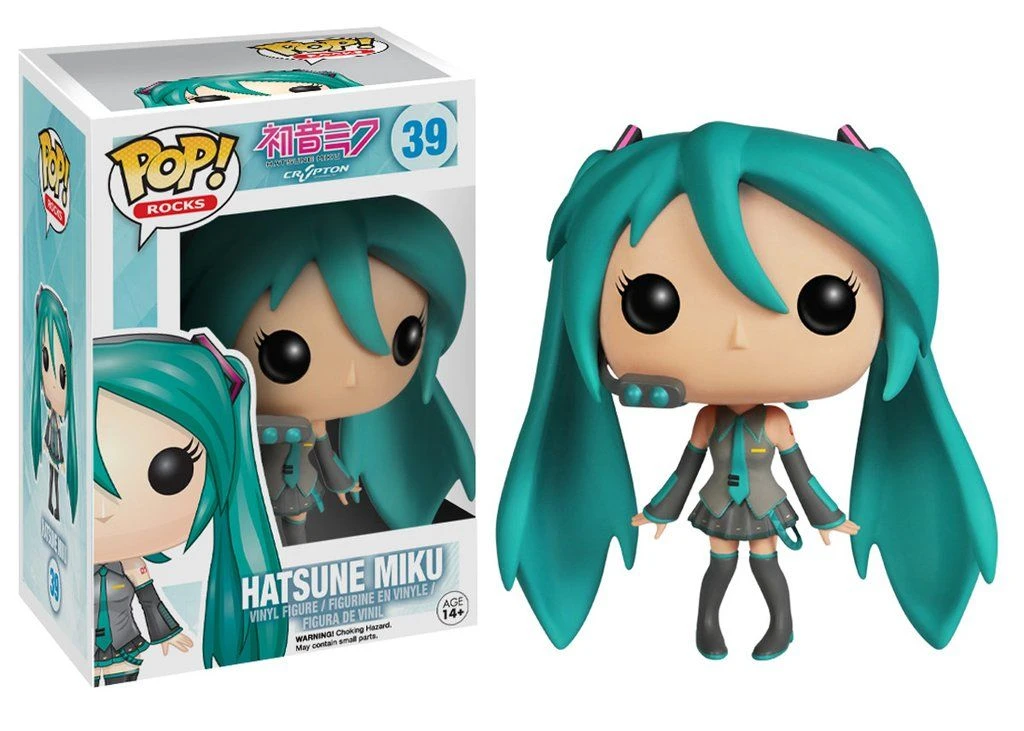 FUNKO POP! - Vocaloid - Hatsune Miku Figur 1 FUNKO POP! - Vocaloid - Hatsune Miku Figur