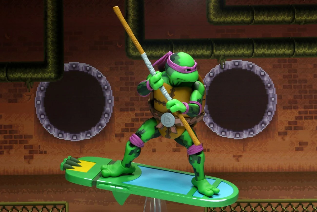 NECA TMNT: Turtles In Time - Donatello Actionfigur 2 NECA TMNT: Turtles In Time - Donatello Actionfigur – Bild 2