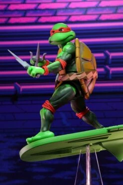 NECA Teenage Mutant Ninja Turtles (1990 Video-Game) - Raphael Actionfigur -Spielzeugverkauf 54116 5