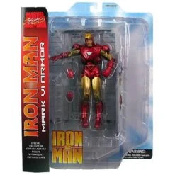 Diamond Select Marvel Select - Iron Man 2 - Mark VI Armor Figur