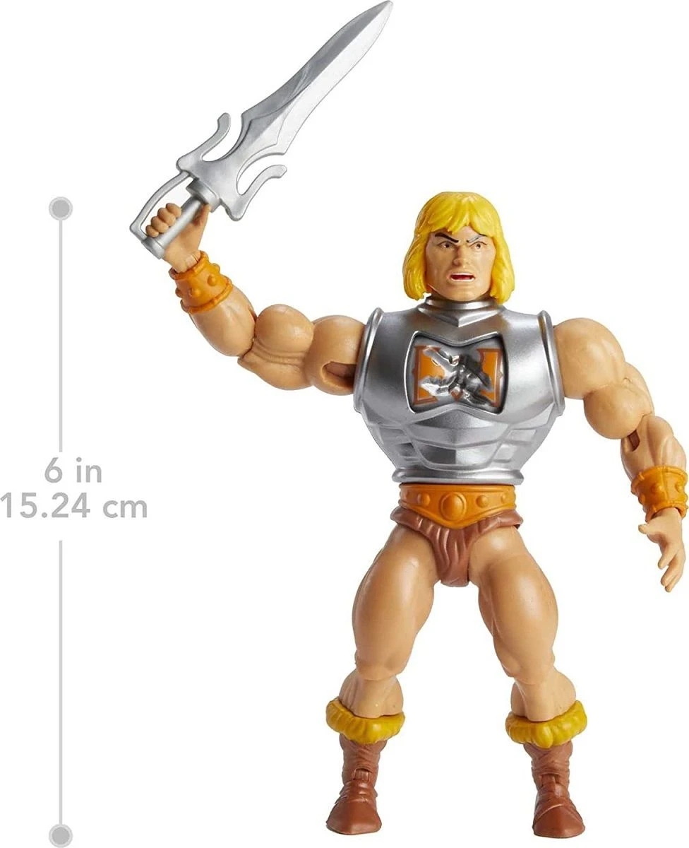 MATTEL Masters Of The Universe - Battle Armor He-Man Actionfigur 4 MATTEL Masters Of The Universe - Battle Armor He-Man Actionfigur – Bild 4