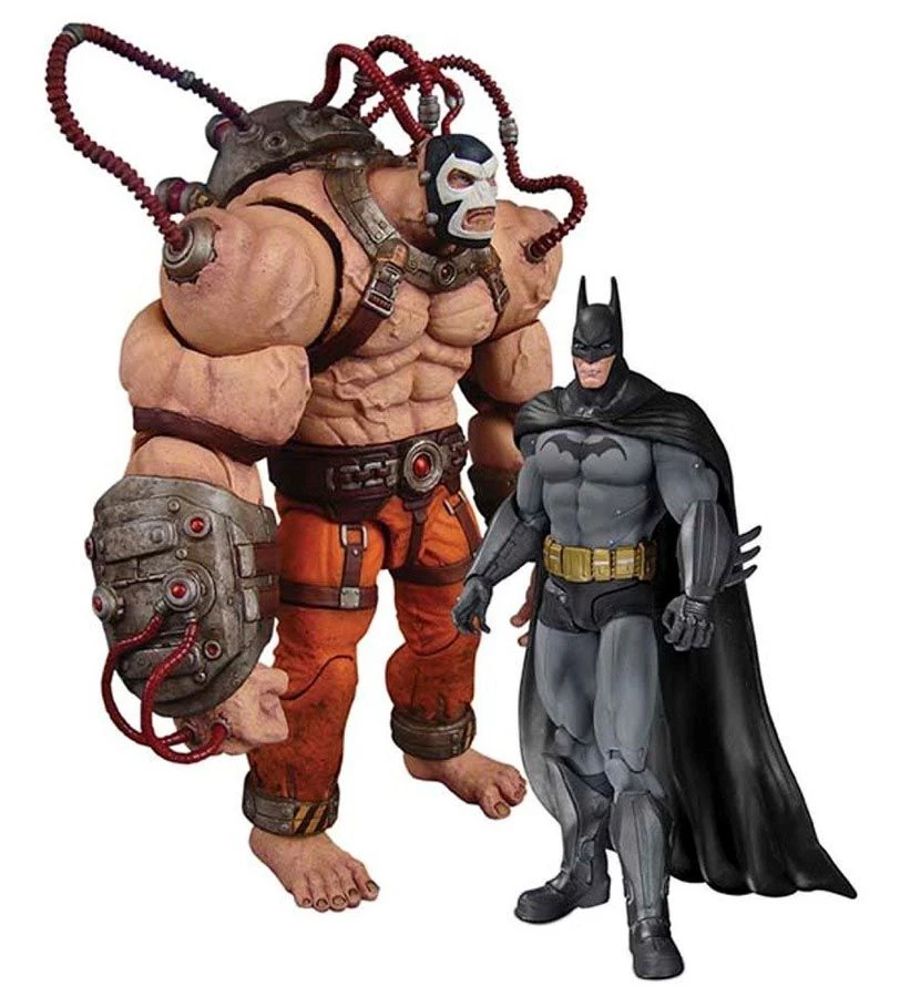 Batman Arkham City - Batman Vs. Bane 2-Pack Actionfiguren 1 Batman Arkham City - Batman Vs. Bane 2-Pack Actionfiguren