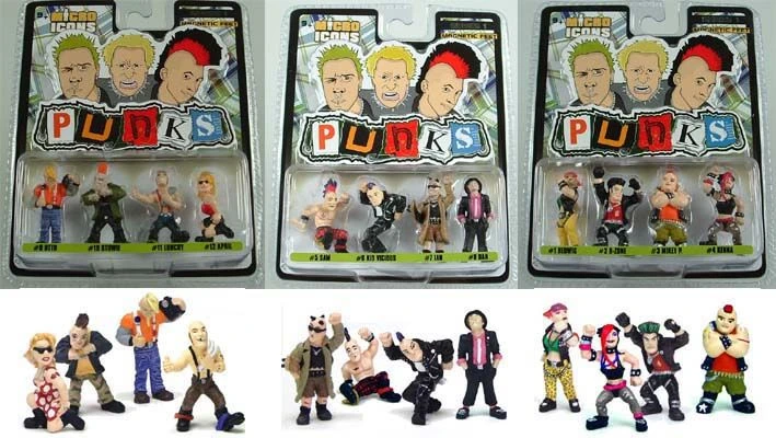Micro Icons - PUNKS Blister (3er Set) 1 Micro Icons - PUNKS Blister (3er Set)
