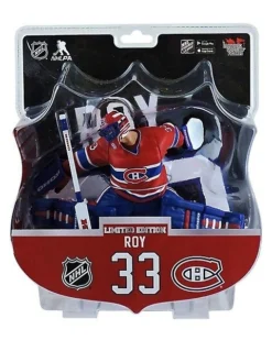 NHL - Montreal Canadiens - Patrick Roy - Figur -Spielzeugverkauf 672781306512 alt2