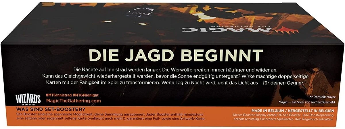 Wizards Of The Coast Magic Innistrad: Mitternachtsjagd Set-Booster Display (DE) 7 Wizards Of The Coast Magic Innistrad: Mitternachtsjagd Set-Booster Display (DE) – Bild 7