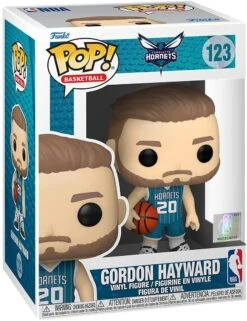 FUNKO POP! - Gordon Hayward Figur - NBA Charlotte Hornets (Teal Jersey) -Spielzeugverkauf 71lmanni8ml. ac sl1300
