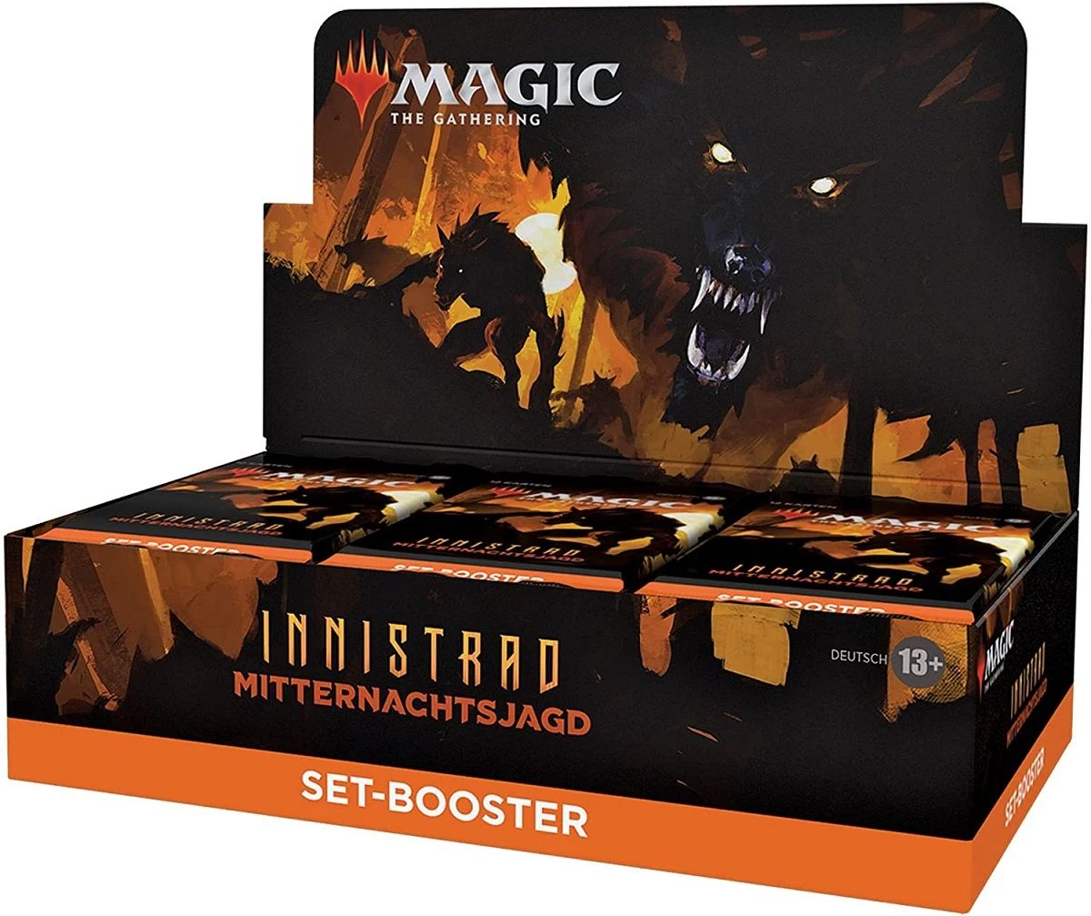 Wizards Of The Coast Magic Innistrad: Mitternachtsjagd Set-Booster Display (DE) 1 Wizards Of The Coast Magic Innistrad: Mitternachtsjagd Set-Booster Display (DE)