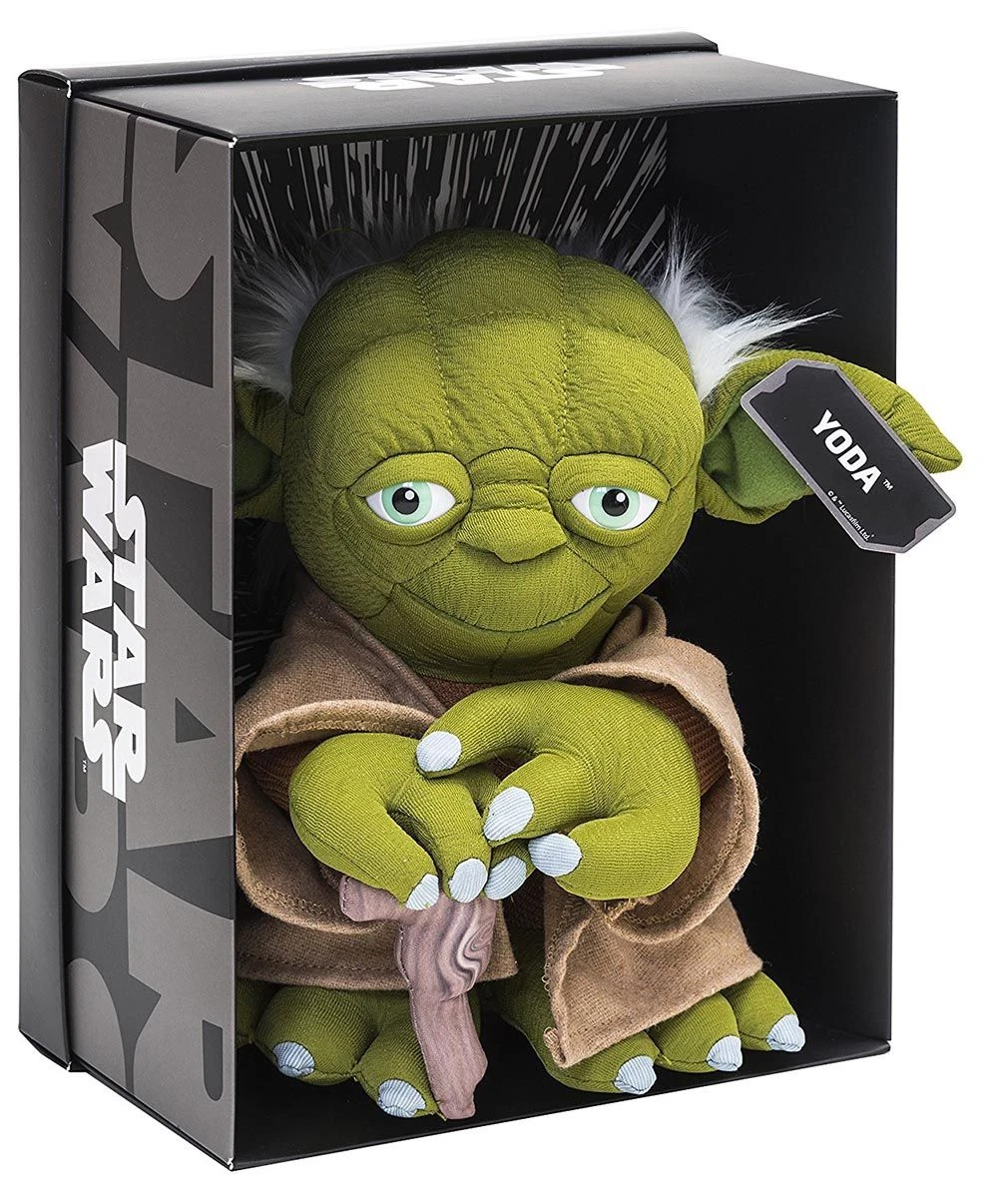 Joy Toy Star Wars Yoda Black Line Plüsch 25cm 1 Joy Toy Star Wars Yoda Black Line Plüsch 25cm
