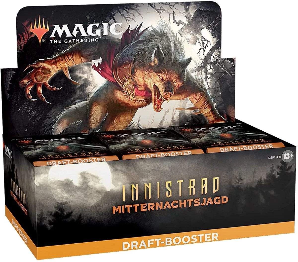 Wizards Of The Coast Magic Innistrad: Mitternachtsjagd Draft-Booster Display (DE) 7 Wizards Of The Coast Magic Innistrad: Mitternachtsjagd Draft-Booster Display (DE) – Bild 7