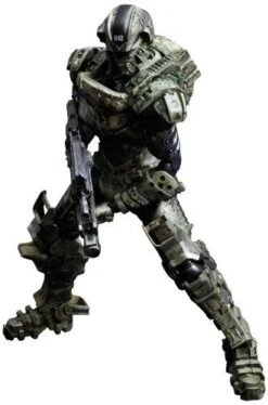 Starship Troopers Invasion Play Arts Kai Figur Major Henry Varro