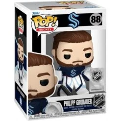 FUNKO NHL POP! - Philipp Grubauer - Seattle Kraken Home Figur -Spielzeugverkauf 88 funko pop figure nhl philipp grubauer box