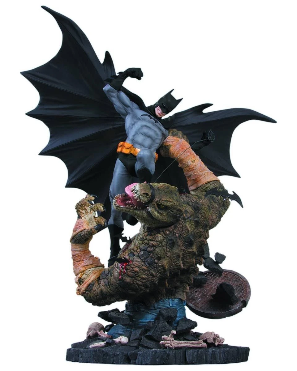 Batman Vs. Killer Croc 41cm Statue 2nd Edition 1 Batman Vs. Killer Croc 41cm Statue 2nd Edition
