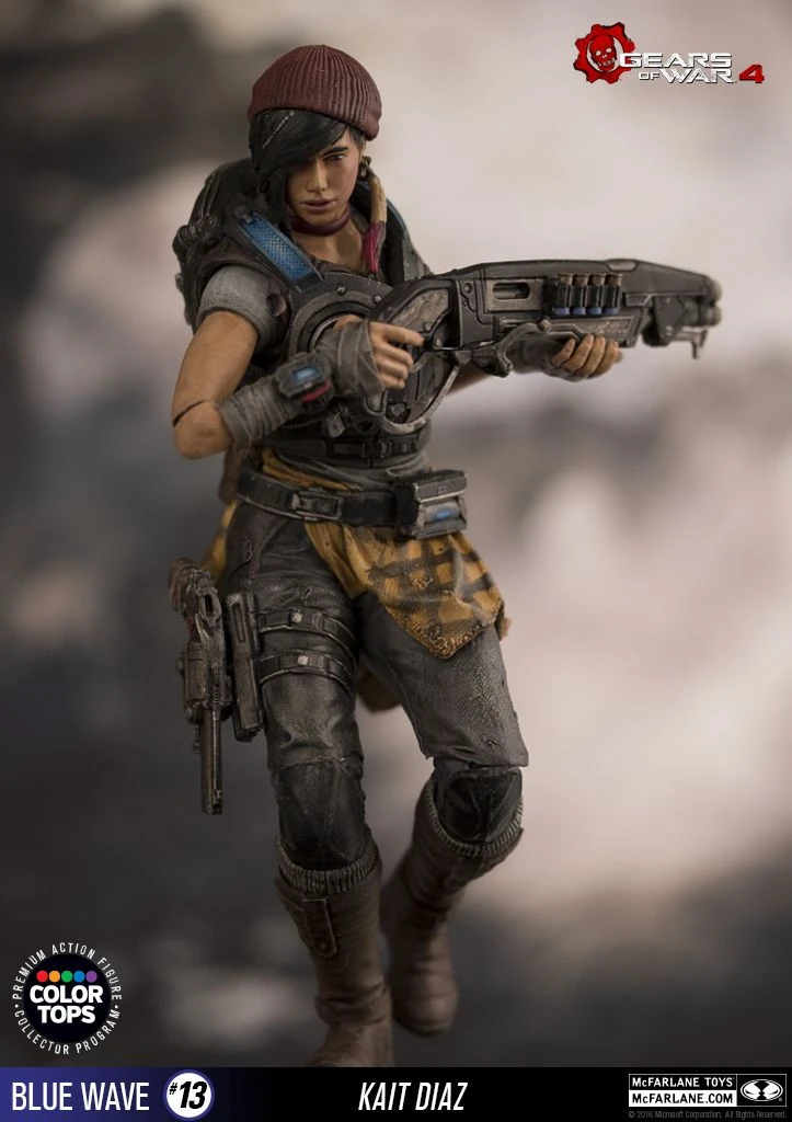 Gears Of War 4 - Kait Diaz 17cm Color Tops Figur 7 Gears Of War 4 - Kait Diaz 17cm Color Tops Figur – Bild 7