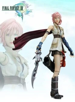 Final Fantasy XIII Play Arts Kai Figur - Lightning