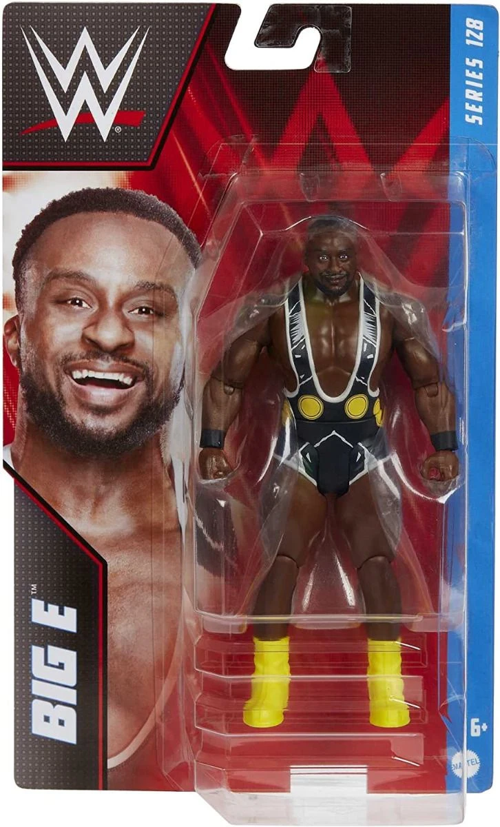 MATTEL WWE Series 128 - Big E Actionfigur 2 MATTEL WWE Series 128 - Big E Actionfigur – Bild 2
