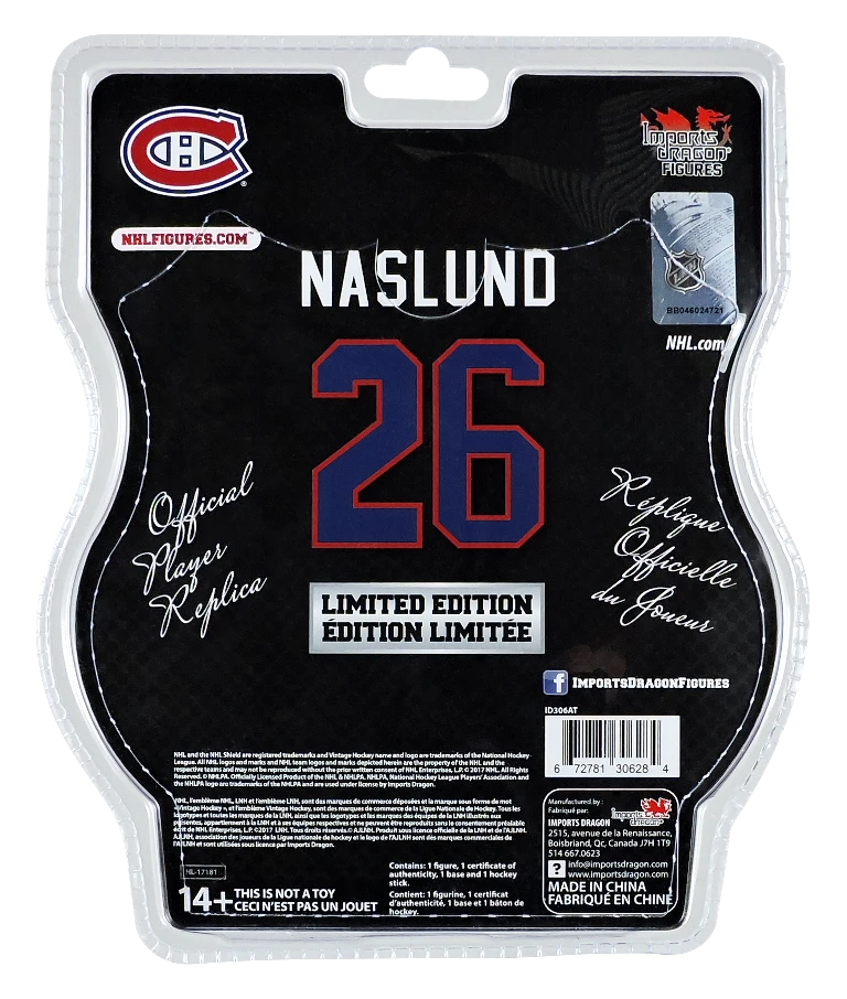 NHL - Montreal Canadiens - Mats Näslund - Limited Vintage Edition Figur 3 NHL - Montreal Canadiens - Mats Näslund - Limited Vintage Edition Figur – Bild 3