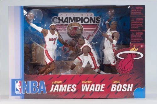 NBA Figuren 3-Pack Miami Heat 15cm (James, Wade, Bosh) 1 NBA Figuren 3-Pack Miami Heat 15cm (James, Wade, Bosh)