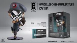 Ubisoft Six Collection 3 - Caveira 10cm Vinyl Figur