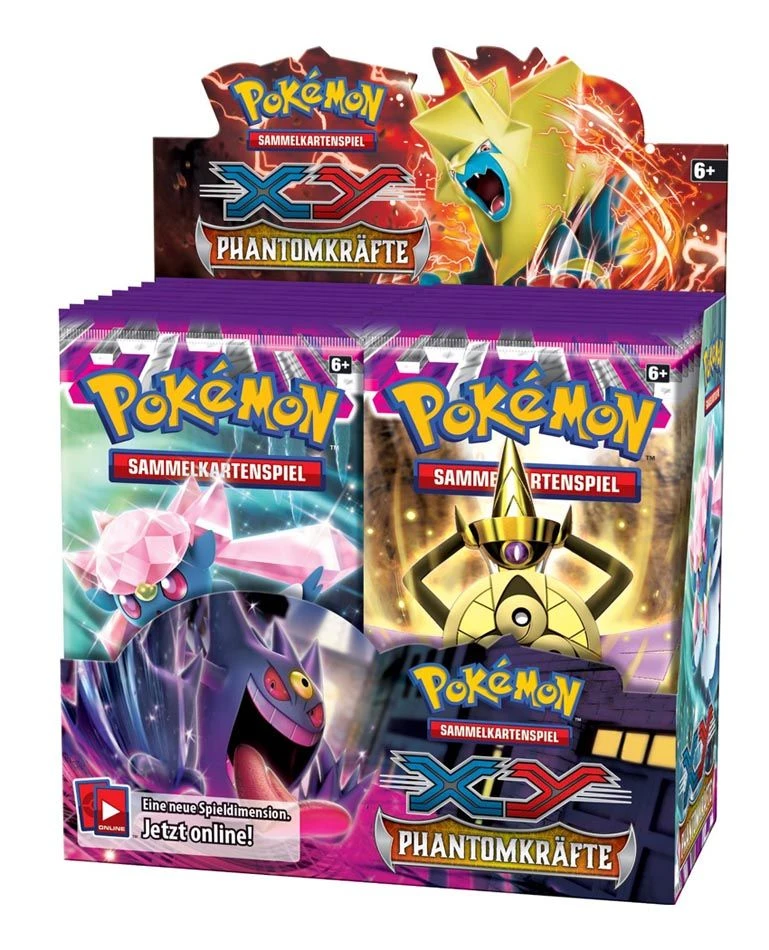 POKEMON Pokémon Cards XY04 Phantomkräfte Booster Display (DE) 1 POKEMON Pokémon Cards XY04 Phantomkräfte Booster Display (DE)