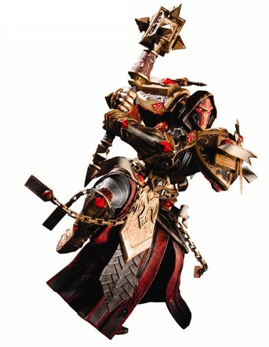 DC WoW Figur Series VII Human Paladin: Judge Malthred 1 DC WoW Figur Series VII Human Paladin: Judge Malthred