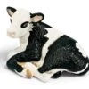 SCHLEICH - Farm Life, Kalb Schwarzbunt, Liegend