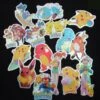 Diverse Pokémon Prismasticker (15 St.)