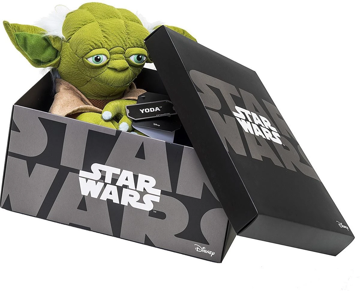Joy Toy Star Wars Yoda Black Line Plüsch 25cm 3 Joy Toy Star Wars Yoda Black Line Plüsch 25cm – Bild 3