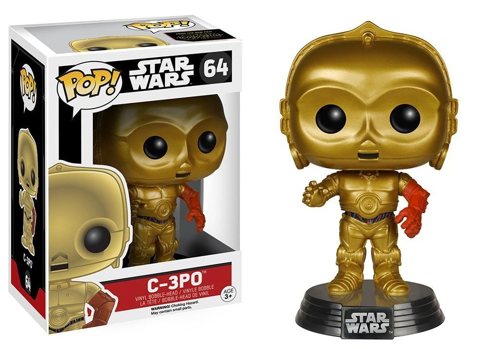FUNKO POP! - Star Wars Episode 7 - C-3PO Figur 1 FUNKO POP! - Star Wars Episode 7 - C-3PO Figur