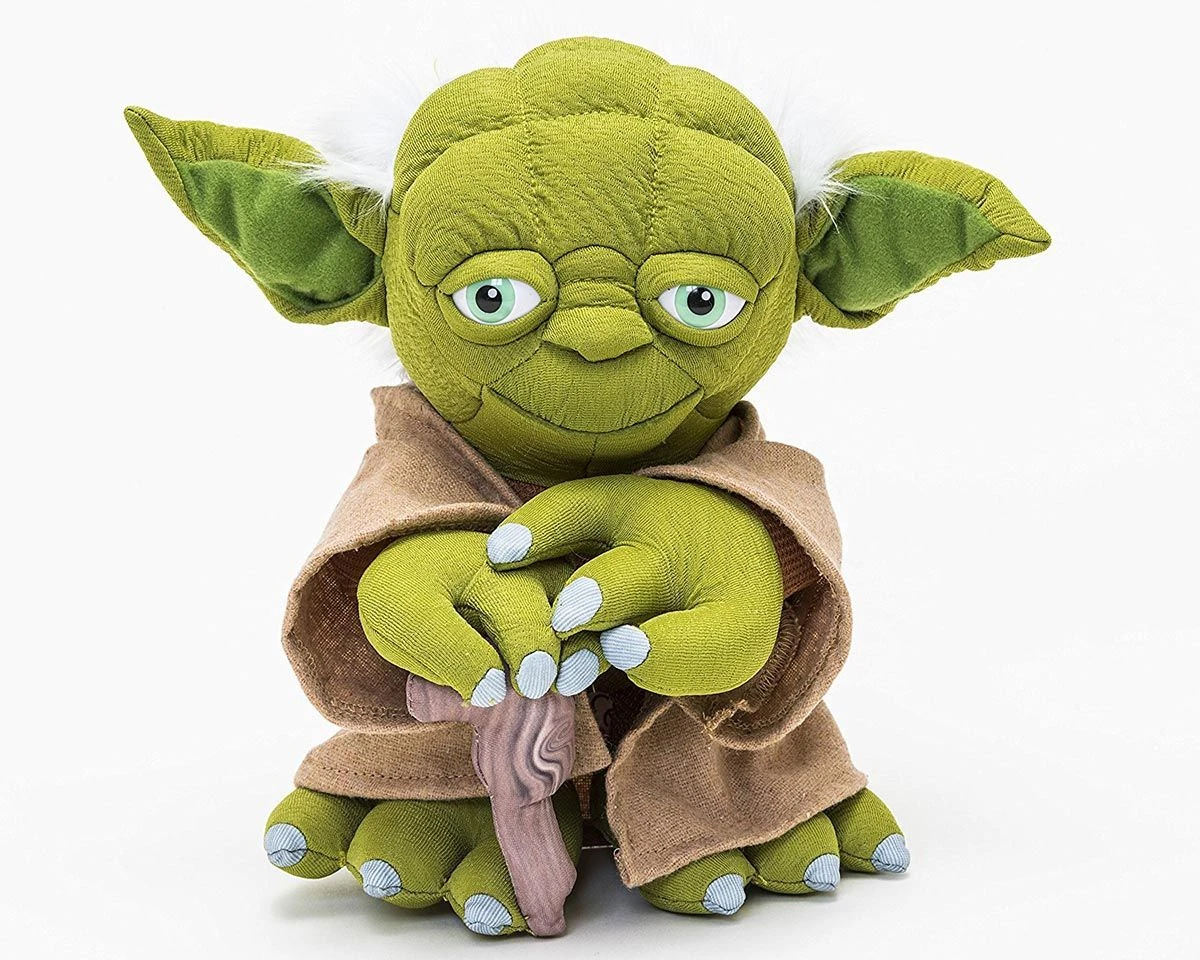 Joy Toy Star Wars Yoda Black Line Plüsch 25cm 2 Joy Toy Star Wars Yoda Black Line Plüsch 25cm – Bild 2