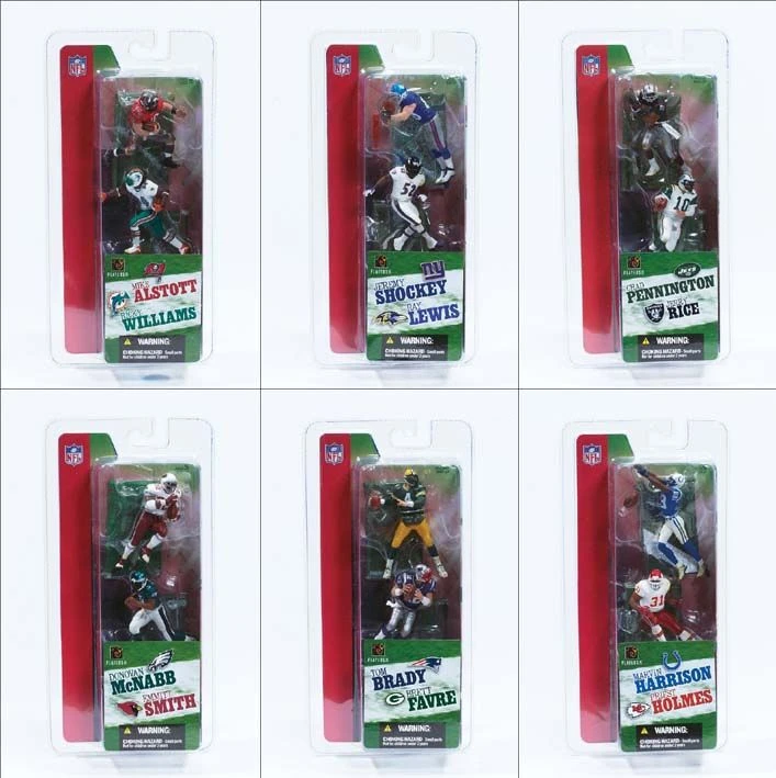 NFL 3-Inch Figuren 2-Pack Serie I 1 NFL 3-Inch Figuren 2-Pack Serie I
