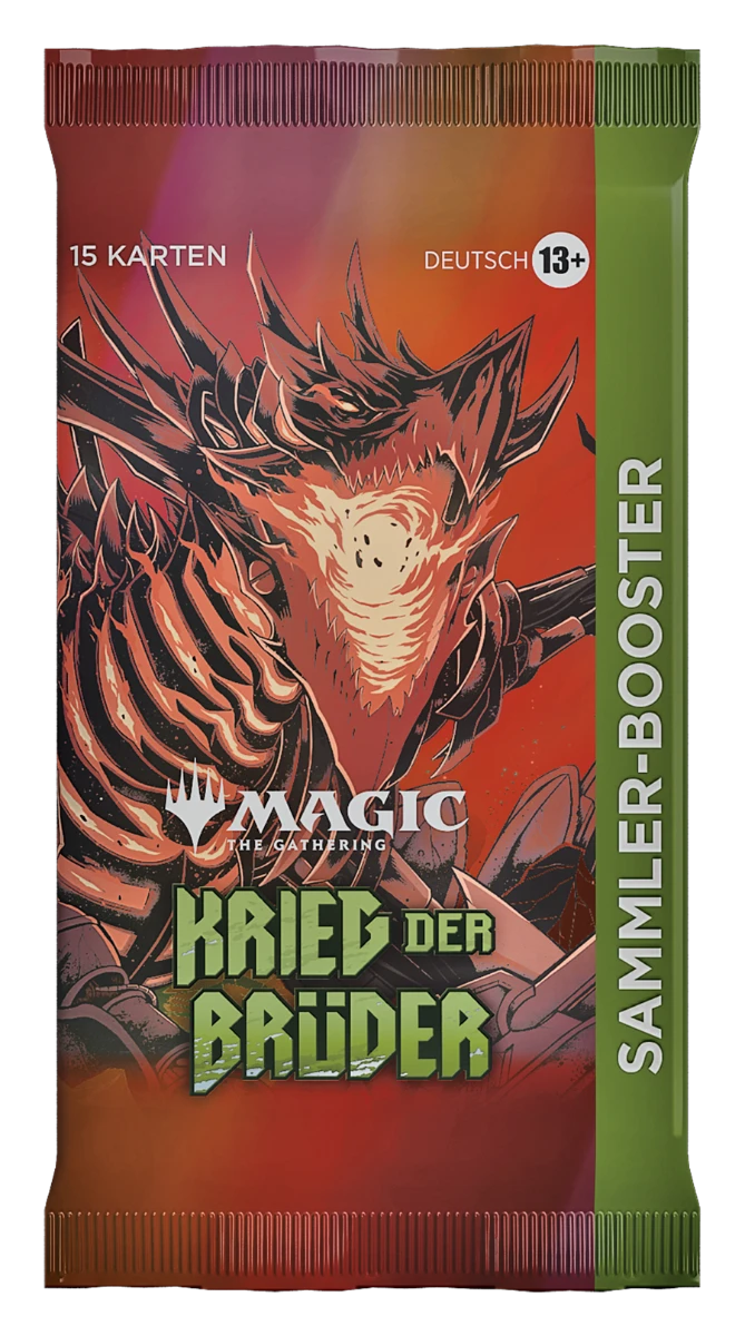 Wizards Of The Coast Magic - Krieg Der Brüder Sammler-Booster (DE) 1 Wizards Of The Coast Magic - Krieg Der Brüder Sammler-Booster (DE)