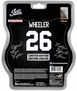 NHL - Winnipeg Jets - Blake Wheeler - Figur -Spielzeugverkauf id306dm blake wheeler alternate blue package back