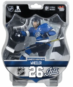NHL - Winnipeg Jets - Blake Wheeler - Figur -Spielzeugverkauf id306dm blake wheeler alternate blue package front