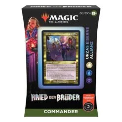 Wizards Of The Coast Magic - Krieg Der Brüder Commander-Deck 2er-Set (DE) -Spielzeugverkauf magic the gathering krieg der brueder commander deck display 4 de 3