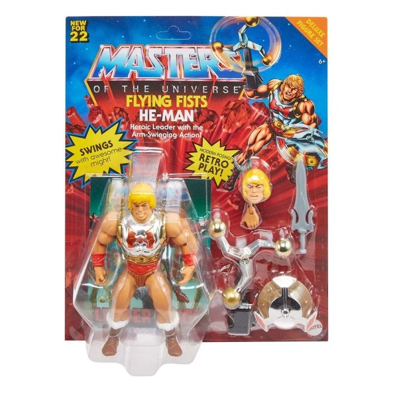 MATTEL Masters Of The Universe - Flying Fists He-Man Actionfigur 3 MATTEL Masters Of The Universe - Flying Fists He-Man Actionfigur – Bild 3