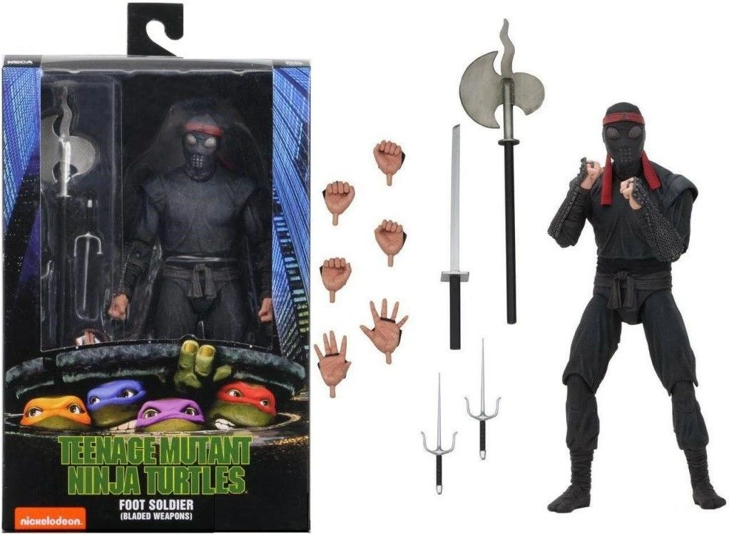 NECA Teenage Mutant Ninja Turtles Figur - Foot Solider Bladed Weaponry 1 NECA Teenage Mutant Ninja Turtles Figur - Foot Solider Bladed Weaponry